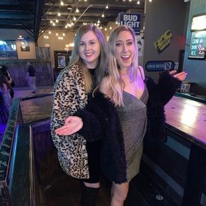 Sparkly mini dress